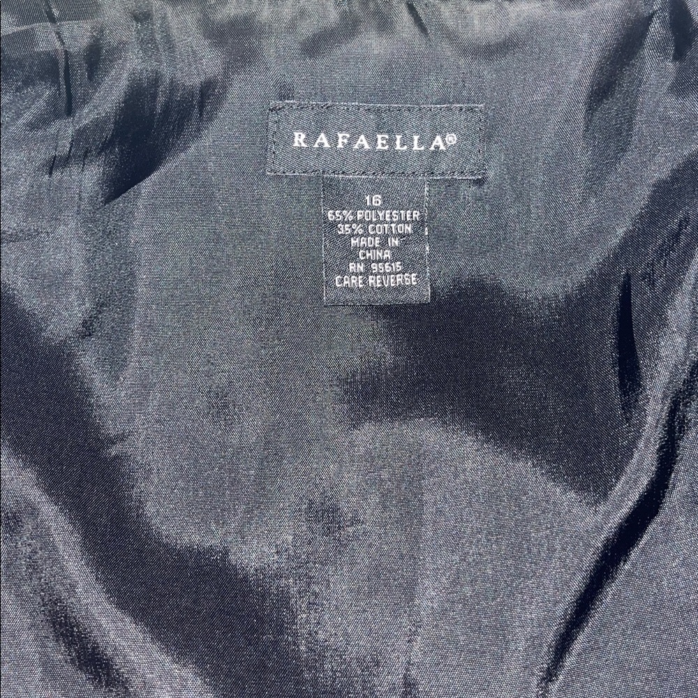 Rafaella Classic Embossed Circle Pattern Blazer - image 5